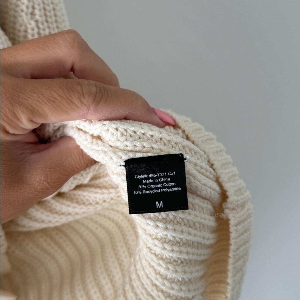 Jenni Kayne Cream Cardigan Sweater - Picture 9 of 9